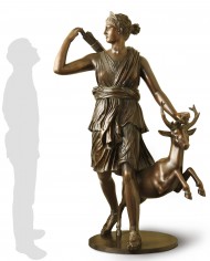 diana-cacciatrice-bronzo-silhouette