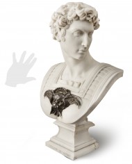 busto-giuliano-medici-marmo-silhouette