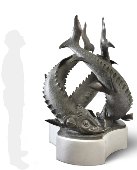 fontana-tre-storioni-cappelletti-silhouette