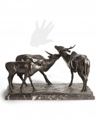 antilopi-tofanari-bronzo-silhouette