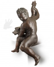 putto-giambologna-bronzo-silhouette