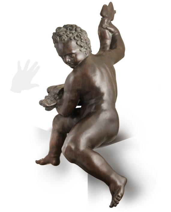 putto-giambologna-bronzo-silhouette