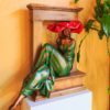 Summer Waiting original work of art by Sergio Benvenuti. Bronze sculpture for sale, Pietro Bazzanti Art Gallery, Florence, Italy