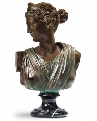 busto-diana-cacciatrice-bronzo