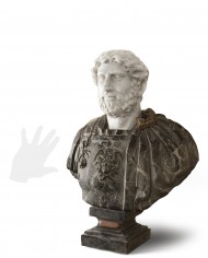busto-imperatore-adriano-silhouette