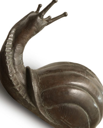 Snail by Cappelletti. Bronze sculpture for sale, Pietro Bazzanti Art Gallery, Florence, Italy