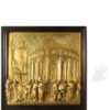 Panel of the Gates of Paradise by Ghiberti. Bronze sculpture for sale, Pietro Bazzanti Art Gallery, Florence, Italy