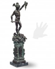 perseo-cellini-bronzo-silhouette