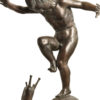 Boy on the Snail by Cappelletti. Bronze sculpture for sale, Pietro Bazzanti Art Gallery, Florence, Italy