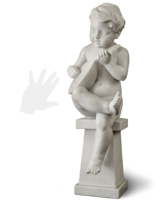 putto-mandolino-marmo-viviani-silhouette