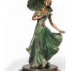 Liberty - Art Deco dancer. Bronze sculpture for sale, Pietro Bazzanti Art Gallery, Florence, Italy