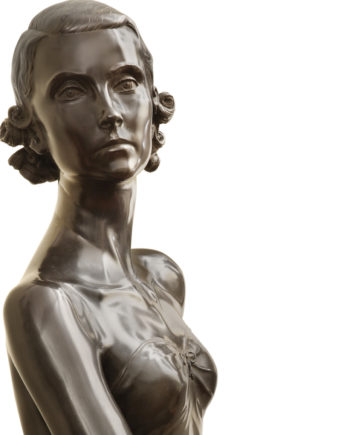 Barbara, original work of art by Antonio Berti. Bronze sculpture for sale, Pietro Bazzanti Art Gallery, Florence, Italy