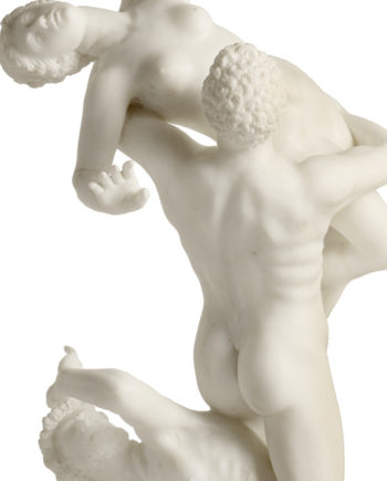Rape of the Sabines by Giambologna. Marble sculpture for sale, Pietro Bazzanti Art Gallery, Florence, Italy