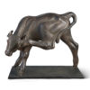 Calf original work of art by Sirio Tofanari. Bronze sculpture for sale, Pietro Bazzanti Art Gallery, Florence, Italy