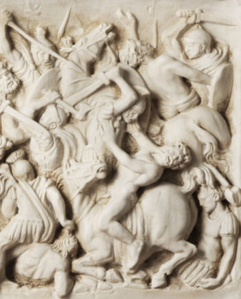 bas-relief. Marble sculpture for sale, Pietro Bazzanti Art Gallery, Florence, Italy