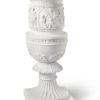 decorated hand carved vase. Marble sculpture for sale, Pietro Bazzanti Art Gallery, Florence, Italy
