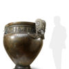 Vase of Vix. Bronze sculpture for sale, Pietro Bazzanti Art Gallery, Florence, Italy