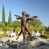the Dance, original work of art by Sergio Benvenuti. Bronze sculpture for sale, Pietro Bazzanti Art Gallery, Florence, Italy