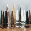 marble obelisks. Marble sculptures for sale, Pietro Bazzanti Art Gallery, Florence, Italy