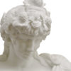 Bust of Antinous. Marble sculpture for sale, Pietro Bazzanti Art Gallery, Florence, Italy