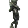 Putto for fountain top. Bronze sculpture for sale, Pietro Bazzanti Art Gallery, Florence, Italy