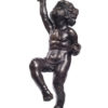 Putto for fountain top. Bronze sculpture for sale, Pietro Bazzanti Art Gallery, Florence, Italy