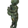 Putto for fountain top. Bronze sculpture for sale, Pietro Bazzanti Art Gallery, Florence, Italy