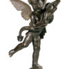 Putto by Verrocchio. Bronze sculpture for sale, Pietro Bazzanti Art Gallery, Florence, Italy