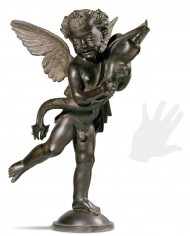 putto-verrocchio-bronzo-silhouette