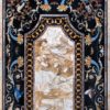 Inlaid decorated table. Bronze and marble for sale, Pietro Bazzanti Art Gallery, Florence, Italy