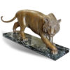 Tiger original work of art by Eleonora villani. Bronze sculpture for sale, Pietro Bazzanti Art Gallery, Florence, Italy