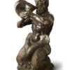 Triton, original work of art by Sergio Benvenuti. Bronze sculpture for sale, Pietro Bazzanti Art Gallery, Florence, Italy