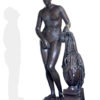 Cnidian aphrodite. Bronze sculpture for sale, Pietro Bazzanti Art Gallery, Florence, Italy