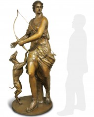 diana-cane-bronzo-silhouette