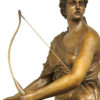 Diana Huntress. Bronze sculpture for sale, Pietro Bazzanti Art Gallery, Florence, Italy