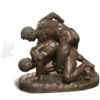 Wrestlers, Uffizi collection. Bronze sculpture for sale, Pietro Bazzanti Art Gallery, Florence, Italy
