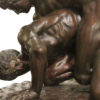 Wrestlers, Uffizi collection. Bronze sculpture for sale, Pietro Bazzanti Art Gallery, Florence, Italy