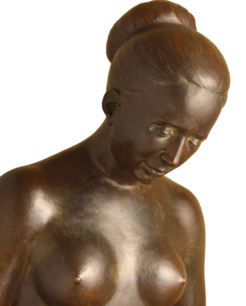 Maternity, original work of art by Piero Bertelli. Bronze sculpture for sale, Pietro Bazzanti Art Gallery, Florence, Italy