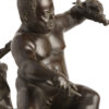 Morgante on drake by Giambologna. Bronze sculpture for sale, Pietro Bazzanti Art Gallery, Florence, Italy