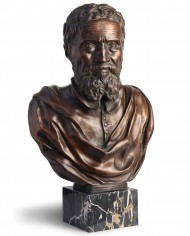 busto-michelangelo-bronzo