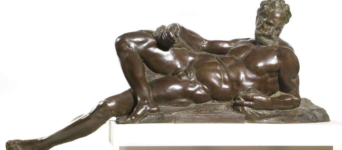 galleria-bazzanti-firenze-romani-crepuscolo-michelangelo-bronzo