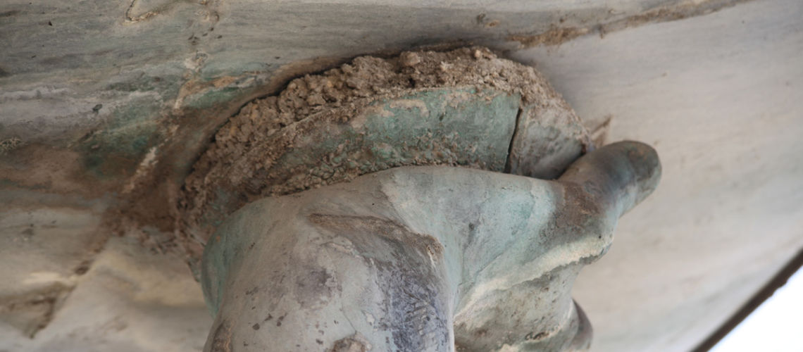 fonderia marinelli galleria bazzanti fontana tritoni malta bronzo restauro foto antica primo restauro