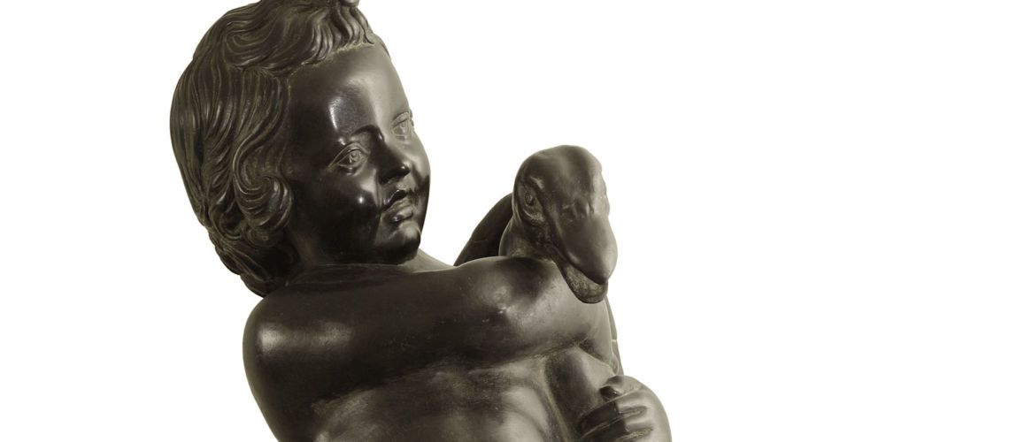 galleria-bazzanti-fonderia-marinelli-scultura-donatello-putti-firenze-putto-strozza-oca