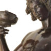 replica scultura bacco di michelangelo in bronzo fuso a cera persa dalla fonderia artistica ferdinando marinelli di firenze e in vendita presso la galleria bazzanti di firenze