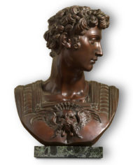 busto-giuliano-de-medici-michelangelo-bronzo