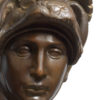 replica scultura busto lorenzo de medici bronzo fuso dalla fonderia marinelli in vendita presso la galleria bazzanti di firenze