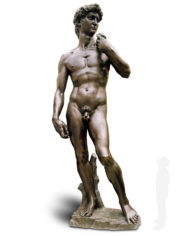 david-michelangelo-bronzo-silhouette