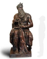 mose-michelangelo-bronzo-grande-silhouette