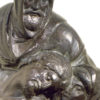 replica in bronzo scultura pietà bandini di michelangelo fusa dalla fonderia marinelli e in vendita presso la galleria bazzanti di firenze