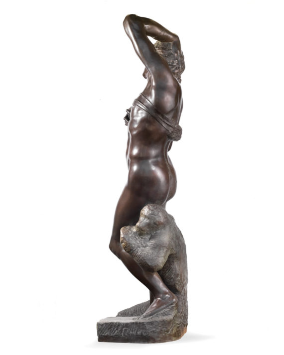 schiavo-morente-michelangelo-bronzo3